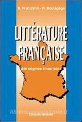 litterature francaise  le scuole superiori franchino