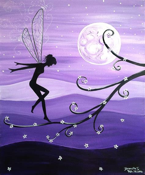 acrylic painting fairy painting ideas juventu dugtleon