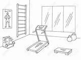 Gym Clipart Clipground sketch template
