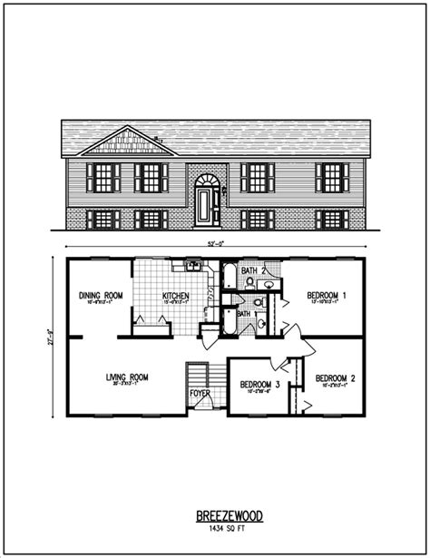 typical raised ranch plan floor plans ranch ranch house designs bungalow floor plans
