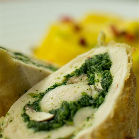 Spinach Stuffed Chicken Roll So Delicious