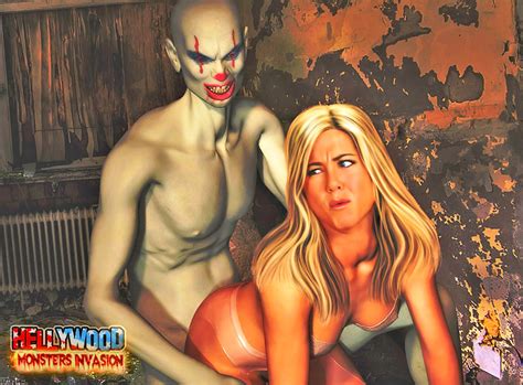 amazing hd monster porn with a jennifer aniston lookalike at 3devilmonsters