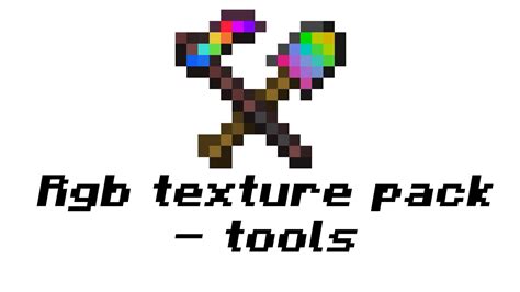 rgb texture pack tools youtube