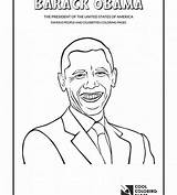 Obama Coloring Barack Pages Printable Michelle Getdrawings Getcolorings Astounding sketch template