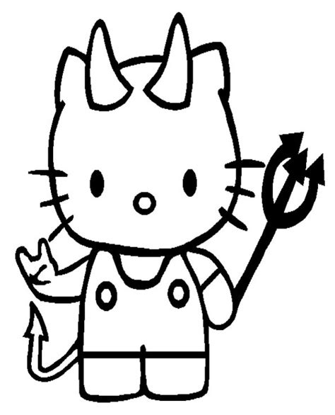 top   kitty coloring pages  print