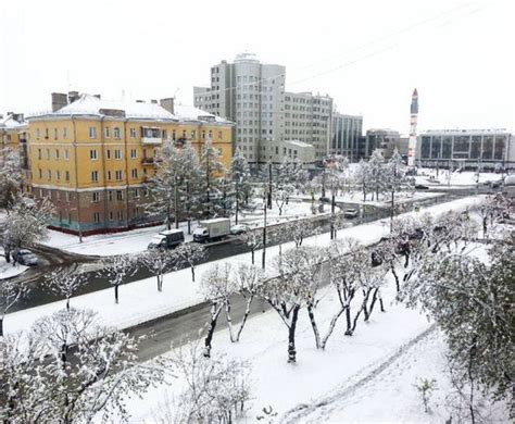 Russia Says Hello To Spring With Snow Barnorama