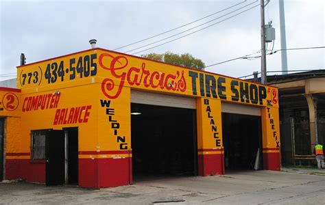 garcias tire shop    st chicago illinois neig flickr