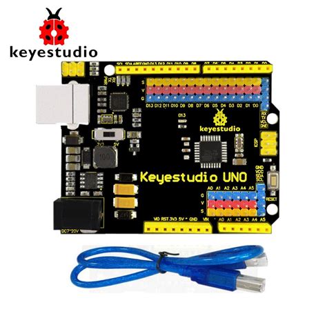 shipping keyestudio uno  official upgrated version  pin header interface  arduino