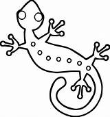 Lizard Wecoloringpage sketch template