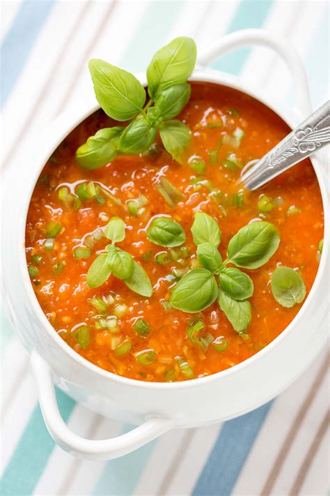 min fresh tomato soup recipe garlic matters