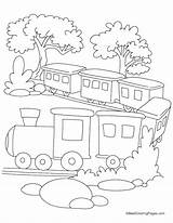 Train Coloring Pages Freight Getcolorings Color sketch template