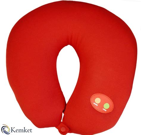 Astircare Ltd Kemket Massage Pillow Soft And Comfort With Double Button