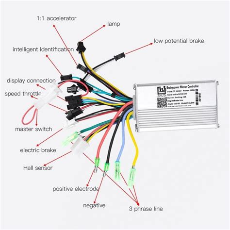 understanding  electric bike controller wiring diagrams moo wiring