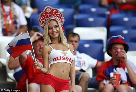russia s porn star football fan returns to cheer her country on again hot lifestyle news