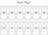 Easter Peeps Peep Printable Template Bunny Clipart Activities Color Templates Cut Printables Activity Cake Paper Coloring Pages Kids Chocolate Bunnies sketch template