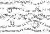 Nautical Knots sketch template
