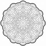 Coloring Pages Molecule Mandala Fractal Geometry Para Colorear Fractals Printable Sacred Geometric Book Sheets Getcolorings Library Clipart Patterns Popular Color sketch template