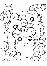 Coloring Pages Hamtaro Cartoons Manny Handy Mater Cars Kids sketch template