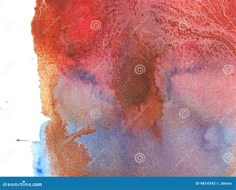 red blue  brown abstract watercolor background stock illustration illustration  modern
