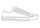 Template Converse Drawing Shoe Chuck Taylor Coloring Deviantart Sneaker Shoes Vans Sneakers Drawings Pages Outline Blank Taylors Printable Custom Templates sketch template