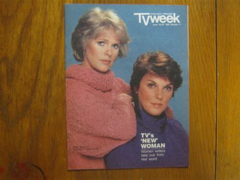 june 16 1985 chicago tribune tv week maga cagney and lacey sharon gless