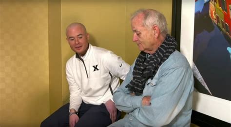 bill murray looks so sad when his son reveals he s never seen