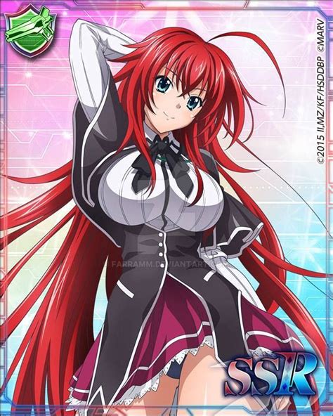 Dxd Cards Rias Gremory 1 By Farramm On Deviantart