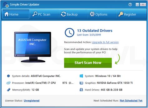 simple driver updater potentially unwanted program