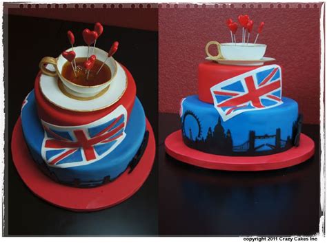 i love this cake love it combines 3 of my favorite things cake london and tea i must have