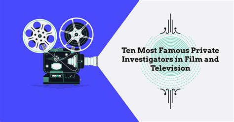 famous private investigators  film  television