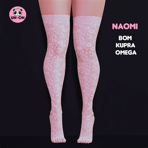 Second Life Marketplace Uh Oh Naomi Lace Stockings White White