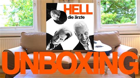 die aerzte hell album unboxing youtube