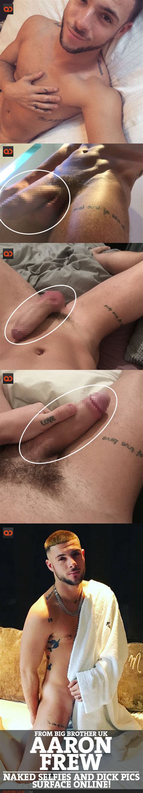 aaron frew from big brother uk naked selfies and dick pics surface online queerclick