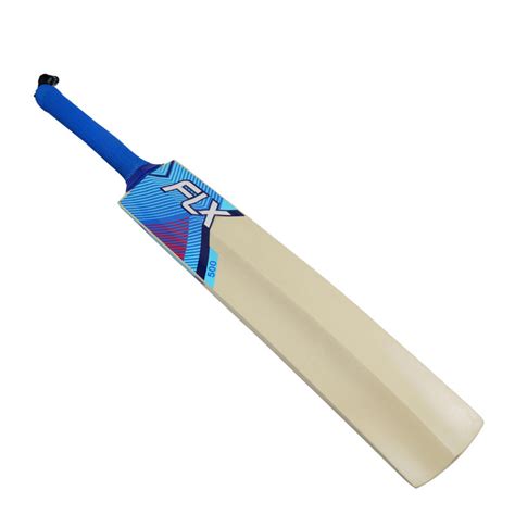 flx  cricket bat  soft tennis ball blue youthadults