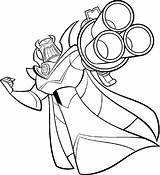 Zurg Coloring Pages Toy Story Emperor Getdrawings Color Printable Getcolorings sketch template