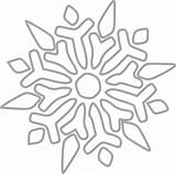 Snowflake Clip Clipart Transparent Frozen Snowflakes Large Background Purepng Cliparts Clker Vector sketch template