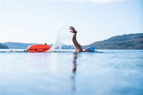 open water swimming floats   recycled bottles