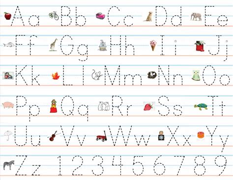 pre  learning letters worksheets