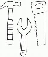 Tools Coloring Pages Clipart Doctor Construction Tool Use Kids These sketch template