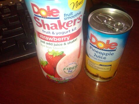 Dole Fruit Smoothie Shakers Pearls And Paris