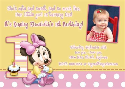 baby st birthday invitations printable invitation design blog