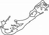 Bermuda Map Vector Contour Curves Background Illustration Illustrations Clip Stock sketch template