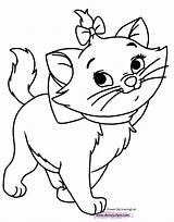 Coloring Aristocats Pages Marie Disney Cute Color Getcolorings Disneyclips Funstuff sketch template