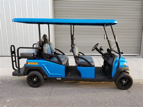 passenger electric golf cart luxury model south walton golf cart rentals