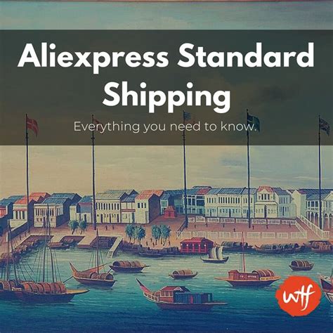 aliexpress standard shipping tracking   worth