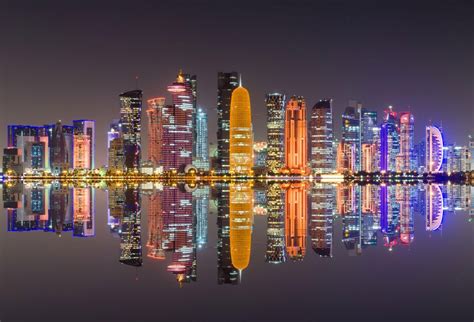 holiday  qatar travel guide international travel luxury london doha skyline city