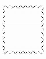 Stamp Postage Template Stamps Clipart Pattern Printable Templates Shapes Outline Postal Shape Office Patterns Patternuniverse Print Blank Stencil Coloring Crafts sketch template