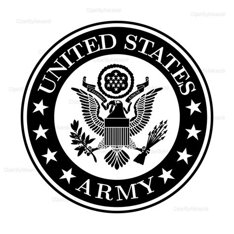 united states army logo drawing