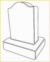 Gravestone Tombstone Template Clipart Printable Clip Line Headstone Suggest Headstones Halloween Cliparts 2010 Heritagechristiancollege Kings Stencils Library Stencil Cross Drawn sketch template