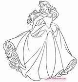 Coloring Aurora Disney Pages Princess Davemelillo Sleeping Beauty sketch template